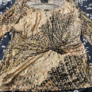 Dress barn 1x blouse